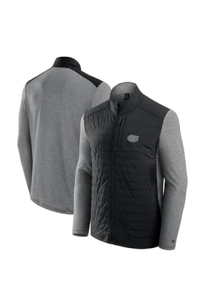 Men's Fanatics Black Florida Gators Tonal Primary Logo Full-Zip Jacket