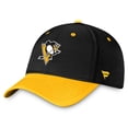 thumbnail image 1 of Men's Fanatics  Black/Gold Pittsburgh Penguins Authentic Pro Rink Two-Tone Flex Hat, 1 of 4
