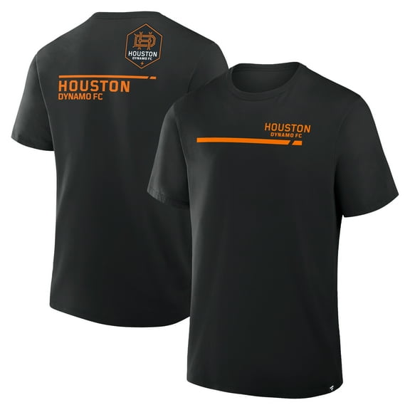 Men's Fanatics Black Houston Dynamo FC Corner Kick Legacy T-Shirt
