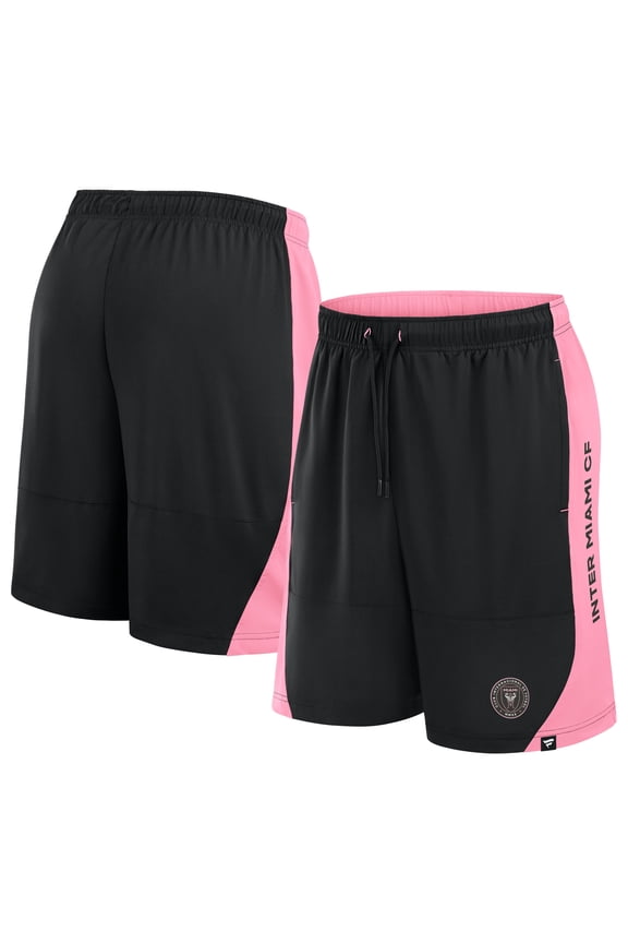 Men's Fanatics Black Inter Miami CF Throw-In Shorts
