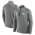 thumbnail image 1 of Men's Fanatics Black Iowa Hawkeyes Mock Neck Half-Zip Pullover Jacket, 1 of 5