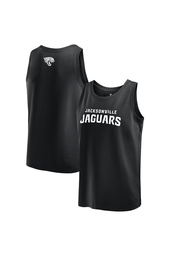 Men's Fanatics Black Jacksonville Jaguars Elements Tank Top
