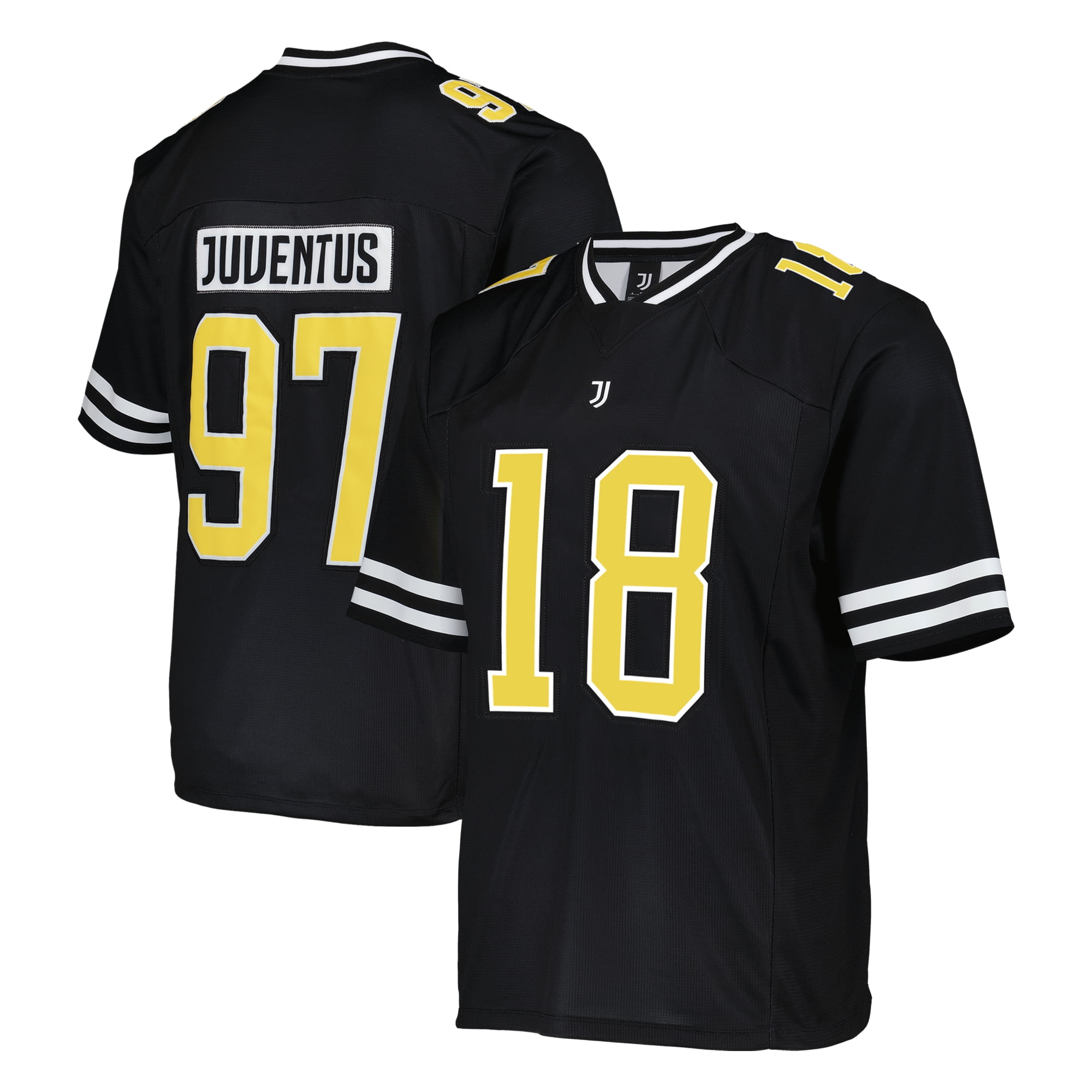 Men's Fanatics Black Juventus Collegiate American Football