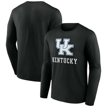 Men's Fanatics Black Kentucky Wildcats Team Lockup Long Sleeve T-Shirt