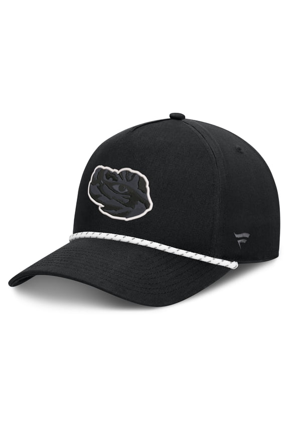 Men's Fanatics Black LSU Tigers Undertone Rope Adjustable Hat