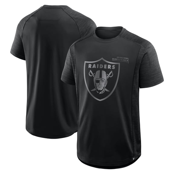 Men's Fanatics Black Las Vegas Raiders Deceptive Juke T-Shirt