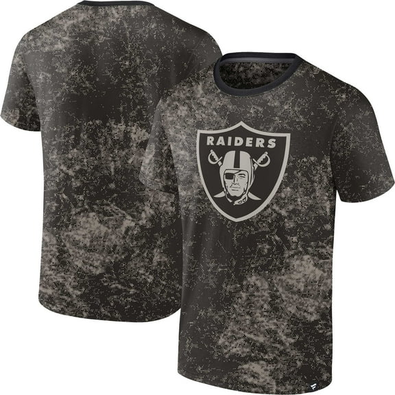 Men's Fanatics Black Las Vegas Raiders Shadow T-Shirt