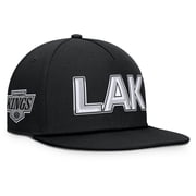 Mens Fanatics Black Los Angeles Kings Authentic Pro Rink Team Code Snapback Hat