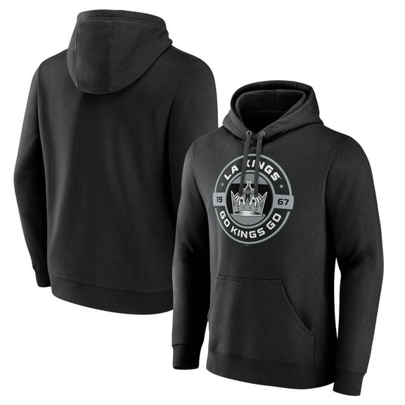 Men's Black Los Angeles Kings Native Pullover Hoodie