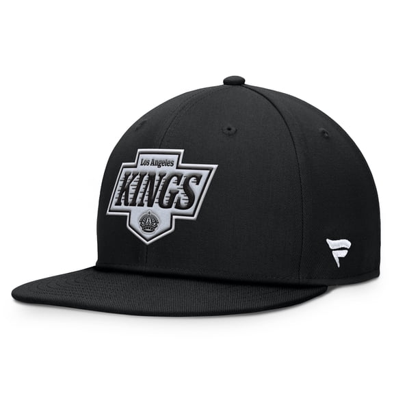 Men's Fanatics Black Los Angeles Kings Primary Logo Snapback Hat