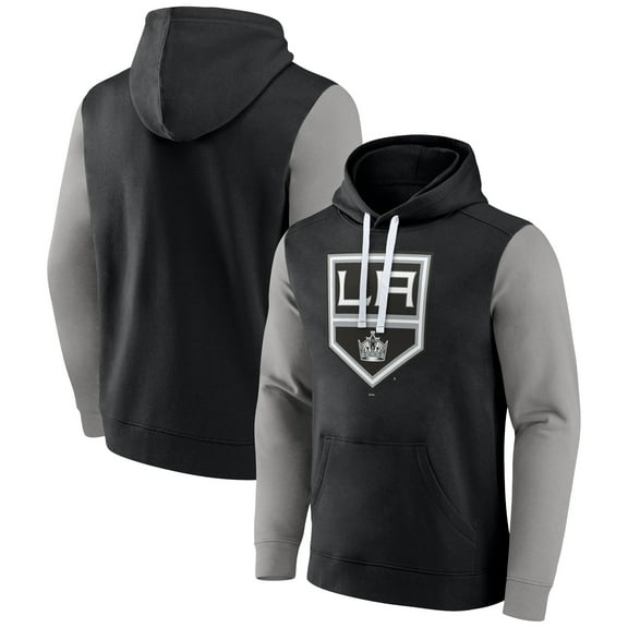 Men's Fanatics Black Los Angeles Kings Team Pullover Hoodie
