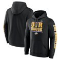 thumbnail image 1 of Men's Fanatics Black Los Angeles Rams Super Bowl LVI Champions Hometown Audible Fitted Pullover Hoodie, 1 of 3
