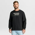 thumbnail image 1 of Men's Fanatics Black Miami Heat Crossover Collection Defensive Rotation Drill Premium Pullover Sweatshirt, 1 of 5