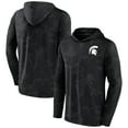 thumbnail image 1 of Men's Fanatics  Black Michigan State Spartans Camo Hoodie Long Sleeve T-Shirt, 1 of 3