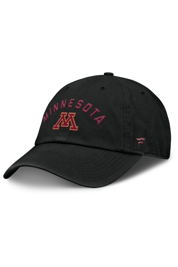 Men's Fanatics Black Minnesota Golden Gophers Myth Adjustable Hat