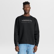 Mens Fanatics Black Minnesota Timberwolves Crossover Collection Defensive Rotation Drill Premium Pullover Sweatshirt