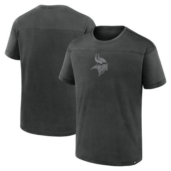 Men's Fanatics Black Minnesota Vikings Mini Tonal T-Shirt