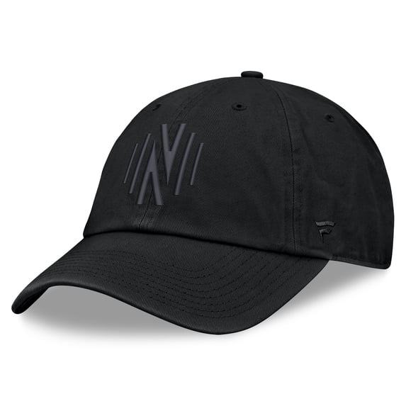 Men's Fanatics Black Nashville SC Tinge Dad Adjustable Hat