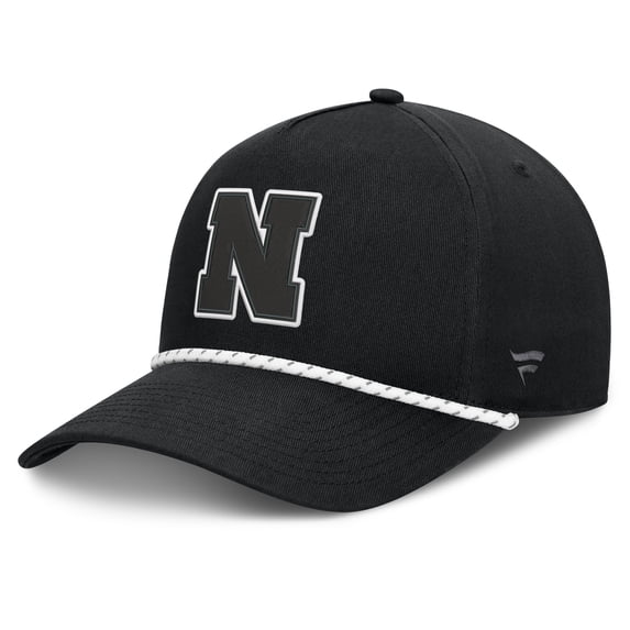 Men's Fanatics Black Nebraska Huskers Undertone Rope Adjustable Hat