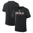thumbnail image 1 of Men's Fanatics Black New Jersey Devils Authentic Pro Primary T-Shirt, 1 of 3