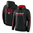 thumbnail image 1 of Men's Fanatics Black New Jersey Devils Big City Legacy Fleece Pullover Hoodie, 1 of 3