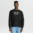 thumbnail image 1 of Men's Fanatics Black New York Knicks Crossover Collection Defensive Rotation Drill Premium Pullover Sweatshirt, 1 of 5
