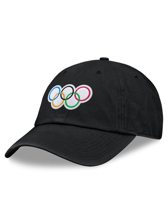 Men's Fanatics Black Olympic Games Pick-Up Adjustable Hat