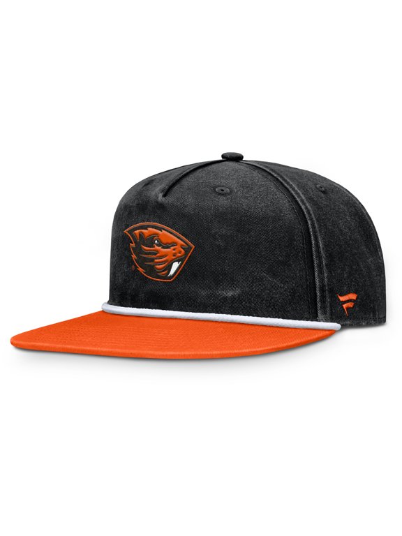 Men's Fanatics Black Oregon State Beavers Forge Rope Adjustable Hat