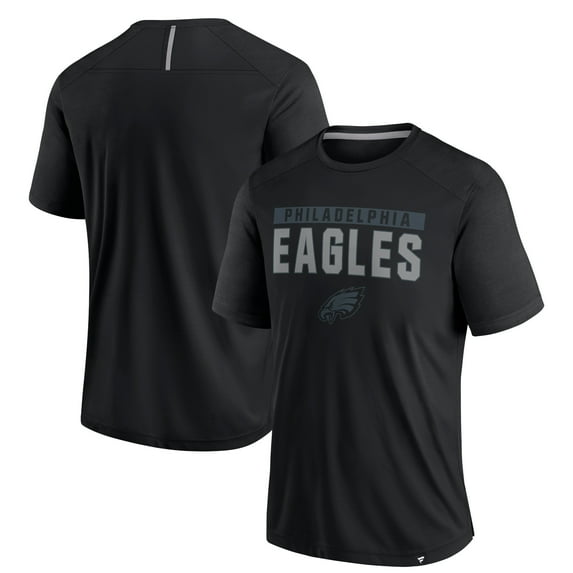 Men's Fanatics Black Philadelphia Eagles Defender Blackout T-Shirt