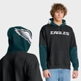 thumbnail image 1 of Men's Fanatics Black Philadelphia Eagles Helmet Pullover Hoodie, 1 of 7
