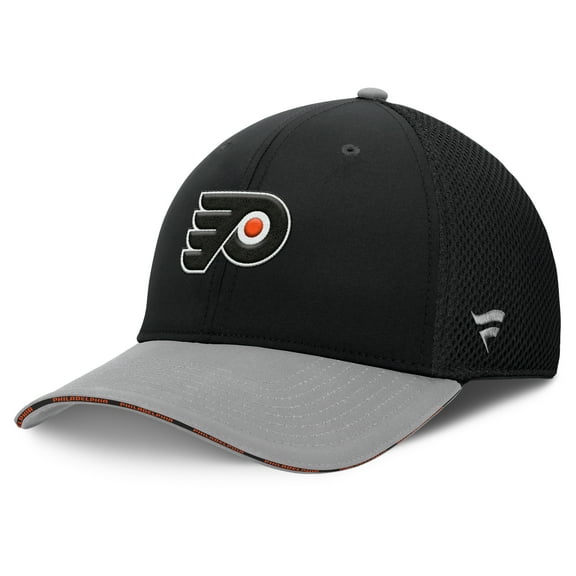 Men's Fanatics Black Philadelphia Flyers Fundamentals Span Flex Hat