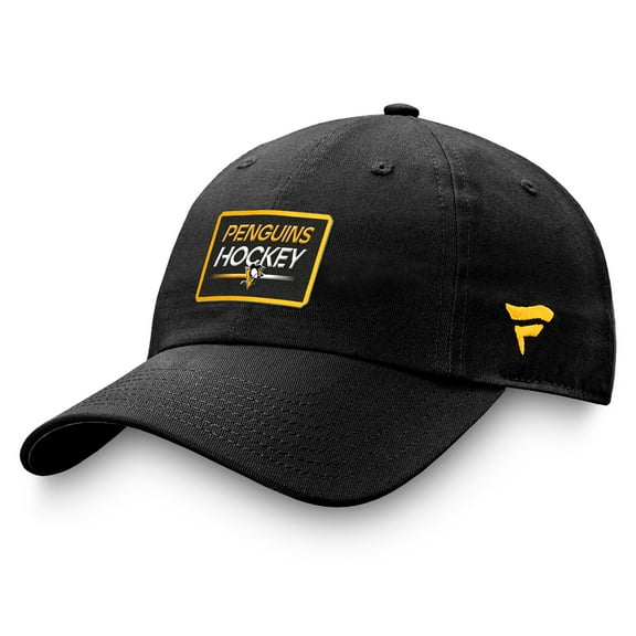 Men's Fanatics Black Pittsburgh Penguins Authentic Pro Prime Adjustable Hat