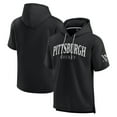 thumbnail image 1 of Men's Fanatics  Black Pittsburgh Penguins Elements Ready Short Sleeve Pullover Hoodie, 1 of 3