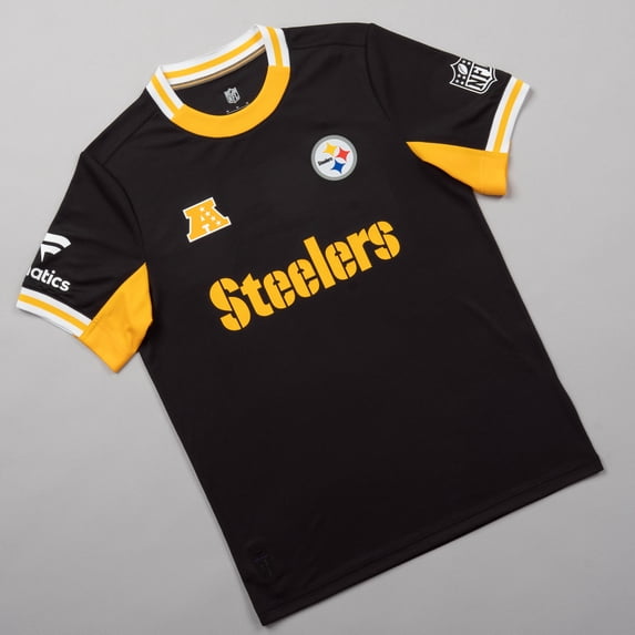 Men's Fanatics Black Pittsburgh Steelers NFL Football x Football Fan Top