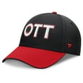 thumbnail image 1 of Men's Fanatics Black/Red Ottawa Senators Authentic Pro Rink Team Code Flex Hat, 1 of 4