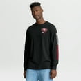 thumbnail image 1 of Men's Fanatics Black San Francisco 49ers Clock Management Legacy Long Sleeve T-Shirt, 1 of 5