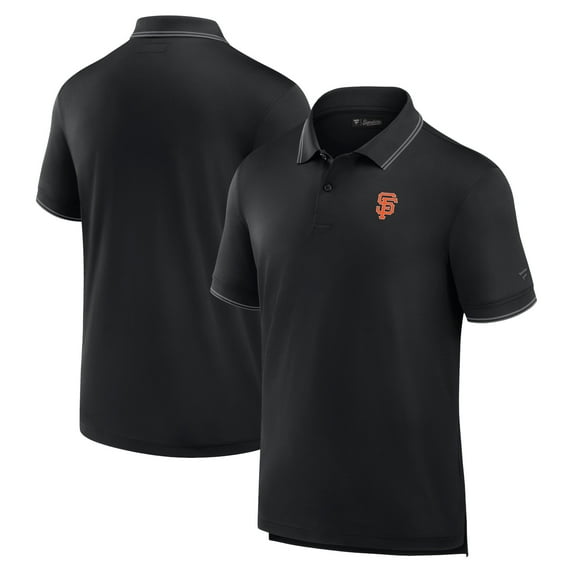 Men's Fanatics Black San Francisco Giants Front Office Pique Polo