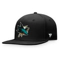 thumbnail image 1 of Men's Fanatics Black San Jose Sharks Primary Logo Snapback Hat, 1 of 4
