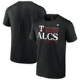 thumbnail image 1 of Men's Fanatics  Black Texas Rangers 2023 Division Series Winner Locker Room T-Shirt, 1 of 4