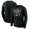 thumbnail image 1 of Men's Fanatics Black Texas Rangers 2023 World Series Champions Parade Long Sleeve T-Shirt, 1 of 3