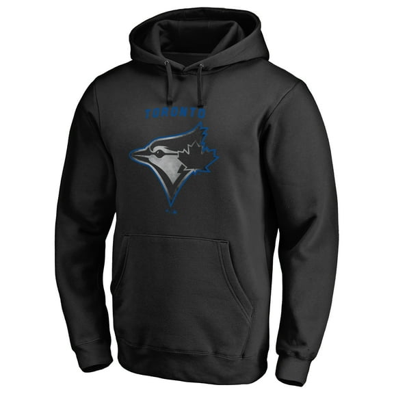 Men's Black Toronto Blue Jays Arch Smoke Pullover Hoodie