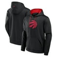 thumbnail image 1 of Men's Fanatics  Black Toronto Raptors Reserve Defender Pullover Hoodie, 1 of 3