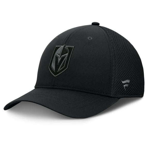 Men's Fanatics Black Vegas Golden Knights Authentic Pro Road Flex Hat