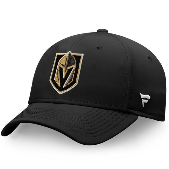 Men's Fanatics Black Vegas Golden Knights Core Speed Flex Hat