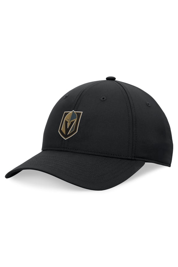 Men's Fanatics Black Vegas Golden Knights Front Office Ripstop Adjustable Hat