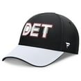 thumbnail image 1 of Men's Fanatics Black/White Detroit Red Wings Authentic Pro Rink Team Code Flex Hat, 1 of 4