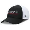 thumbnail image 1 of Men's Fanatics Black/White Ottawa Senators Authentic Pro Rink Lockup Adjustable Trucker Hat, 1 of 4