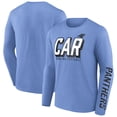 thumbnail image 1 of Men's Fanatics  Blue Carolina Panthers Long Sleeve T-Shirt, 1 of 3