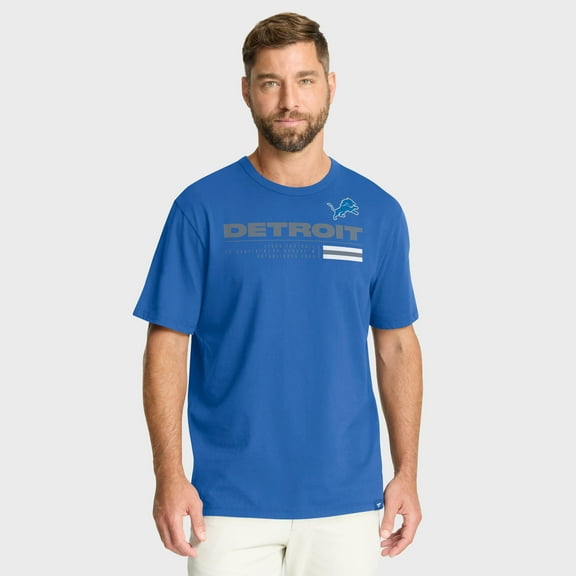Men's Fanatics Blue Detroit Lions Chop Block Legacy T-Shirt