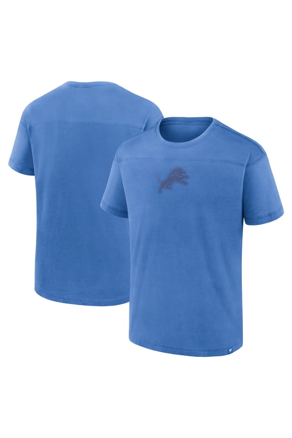 Men's Fanatics Blue Detroit Lions Mini Tonal T-Shirt